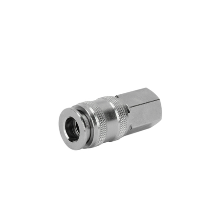 MILTON Univrsal Coupler, 1/4"Body, 1/4"FNPT, PK100 743BK